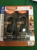 Copper fit knee compression sleeve large/extra large