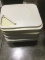 23 Deep water culture flow box tops