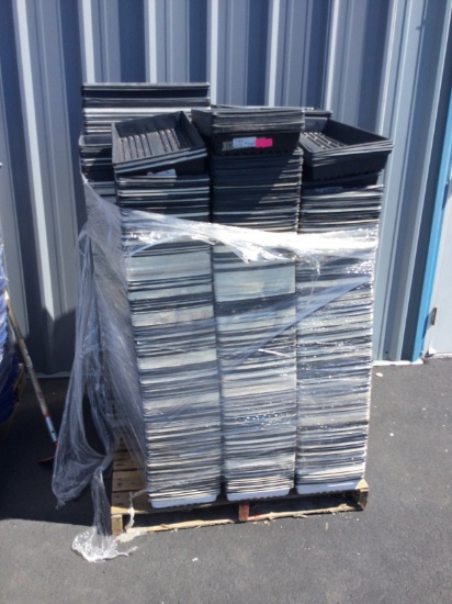 Pallet of planter flats