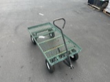 Metal rolling cart
