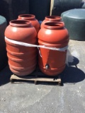 4 water tanks