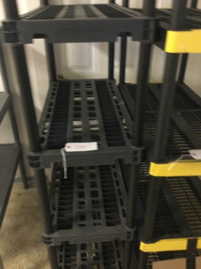 Plastic shelving