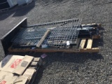 Metal shelving