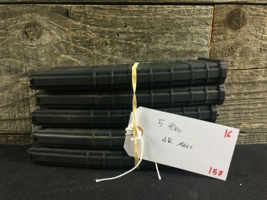 5 40rd AR mags