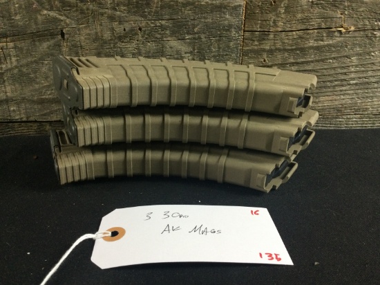 3 30rd AK mags