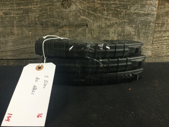 3 30rd AK mags