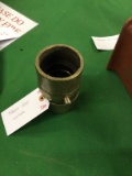 Brass hose coupler