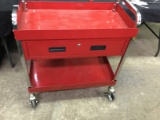 Rolling Tool Cart with drawer dividers