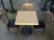 Table and 3 Chairs