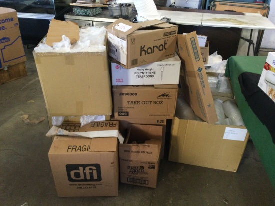 Large Amount of Serving Supplies