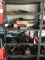 Metal Shelving with all contents