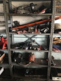 Metal Shelving with all contents