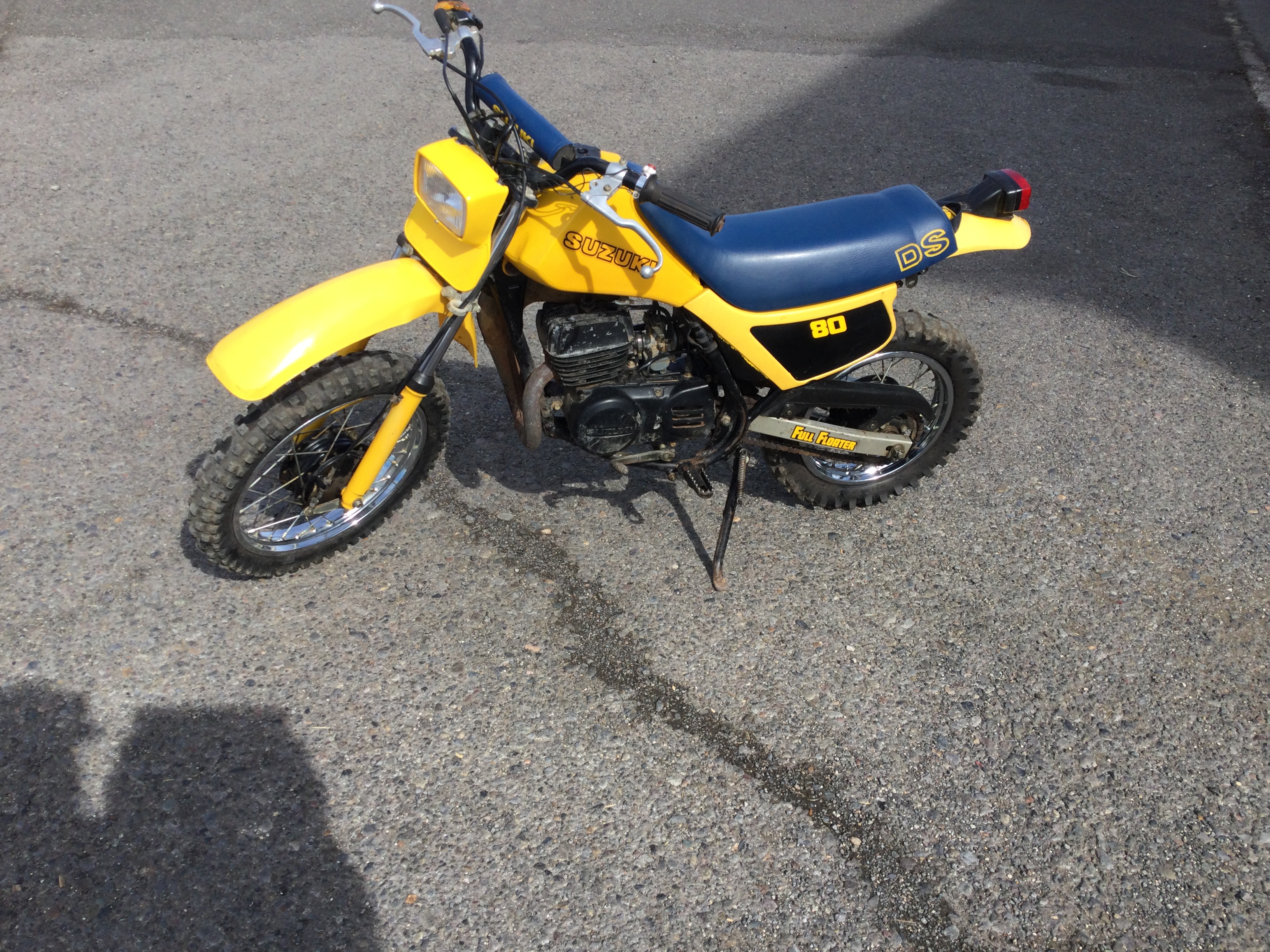 Suzuki ds 80 dirt bike deals