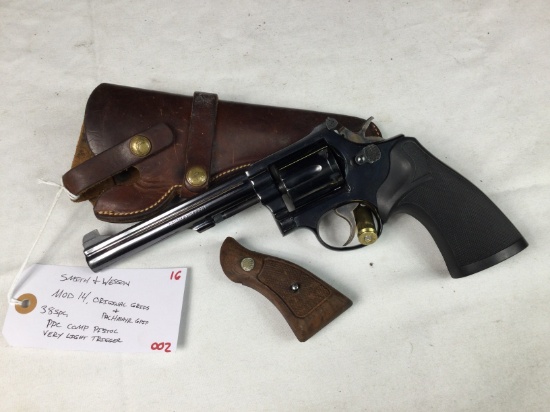 Smith & Wesson model 14 38sp PPC Comp Pistol