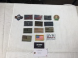 15 Assorted Patches, velcro