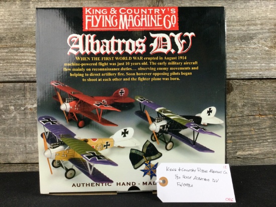 King & Country’s 1/30 Scale Flying Machine Co Albatros D.V
