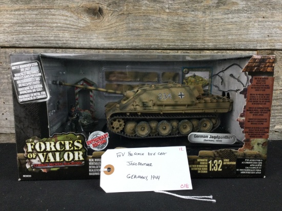 Forces of Valor 1/32 Scale Die Cast Jagdanther. Germany, 1944