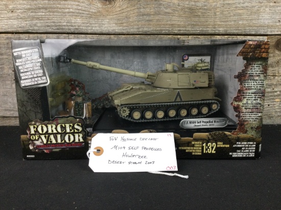 Forces Of Valor 1/32 scale Die Cast M109 Self Propelled Howitzer