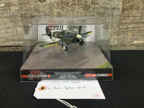 Corgi 1/72 Scale WWII Legends Hawker Typhoon Mk 1B