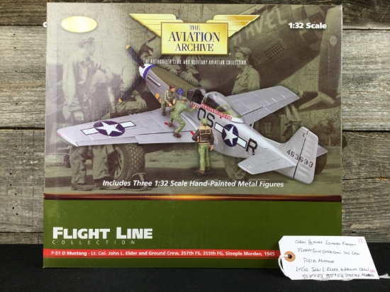 Corgi Flight Line Collection 1/32 Scale Limited Edition Die Cast P-51D Mustang