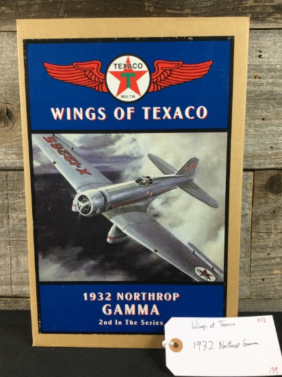 Texaco Wings of Texaco 1932 Northrop Gamma