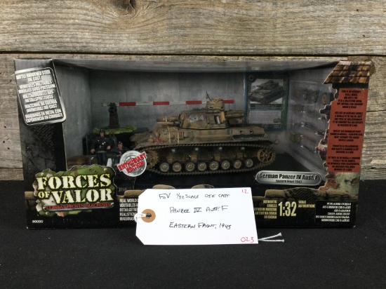 Forces of Valor 1/32 Scale Die Cast Panzer IV Ausf. F. Eastern Front, 1943