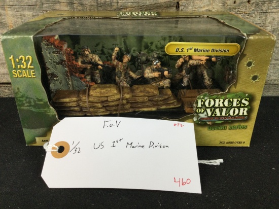 Forces of Valor 1/32 Scale 1st Marine Division,