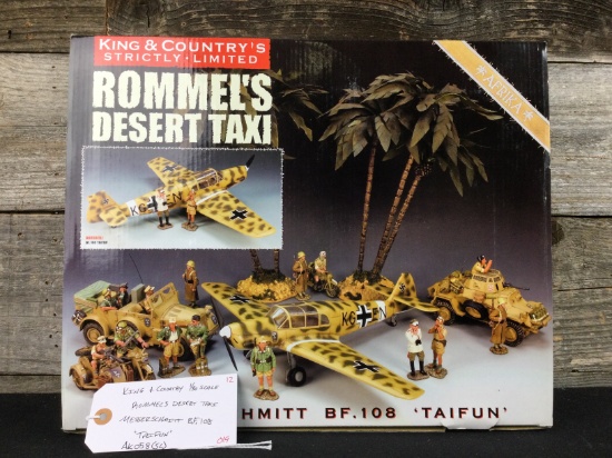 King & Country’s Strictly Limited 1/30 Scale Rommel’s Desert Taxi B.F 108 ‘Taifun’