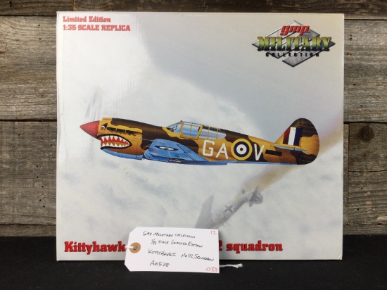 GMP Military Collection 1/35 Scale #1 of 500 Limited Edition Kittyhawk I No. 112 Squadron