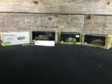 4 Assorted Collectible Tanks 4 German