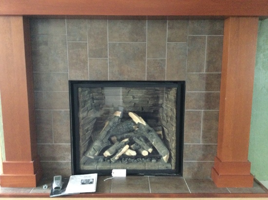 Westgate DV48 natural gas or propane fireplace