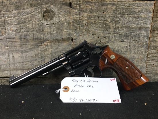 Smith & Wesson Model 17-3 .22Lr
