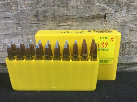 20rd 30-06 16rds are possibly API