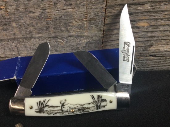Ranger Scrimshaw Series folding knife