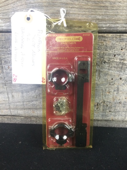 Redfield Scope Mounts for Long Action Browning A-Bolt