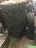 Set of 6 Michelin Primacy XC 235/80R17 tires for a dually