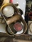 Old heavy equipment lights