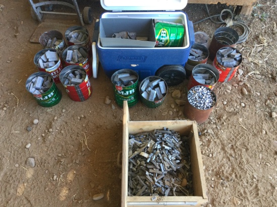Large quantity of lead for casting