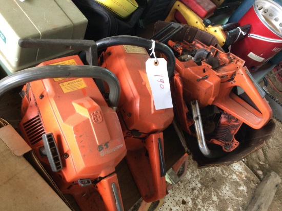 3 Chainsaw motors, parts donors