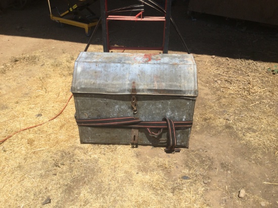 Large Tool Box Full Of Antique Tools