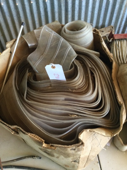 Insulated flaps for walk-in freezee
