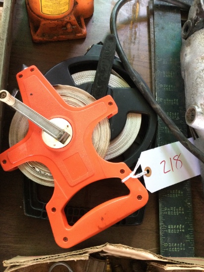 Spool tapes/survey tape measures