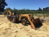 Massey Ferguson Diesel Tractor with 3pt Backhoe