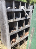 Wood tool/parts bin