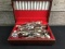 Box of old silverware