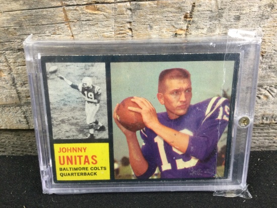1962 Topps Johnny Unitas Card