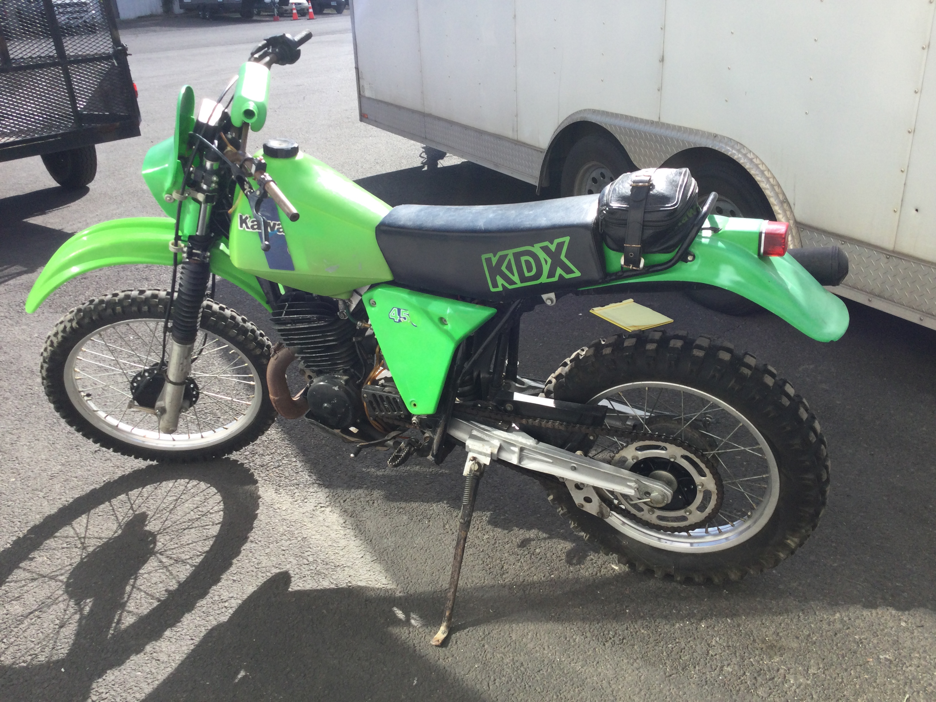 Kawasaki KDX 450 2 Stroke Dirt Bike | Proxibid