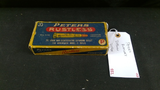 20 Peters Rustless .348win