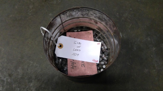 16Lbs of Lead .429