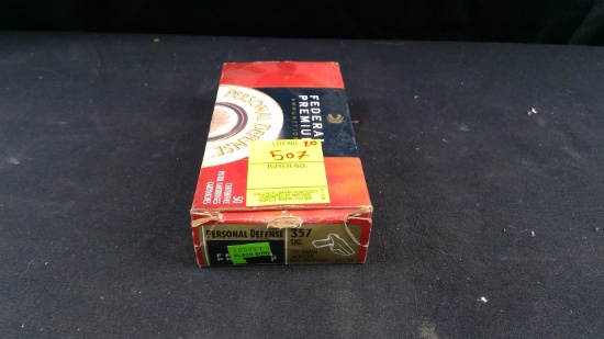 50 Federal Premium .357 Sig 125gr JHP